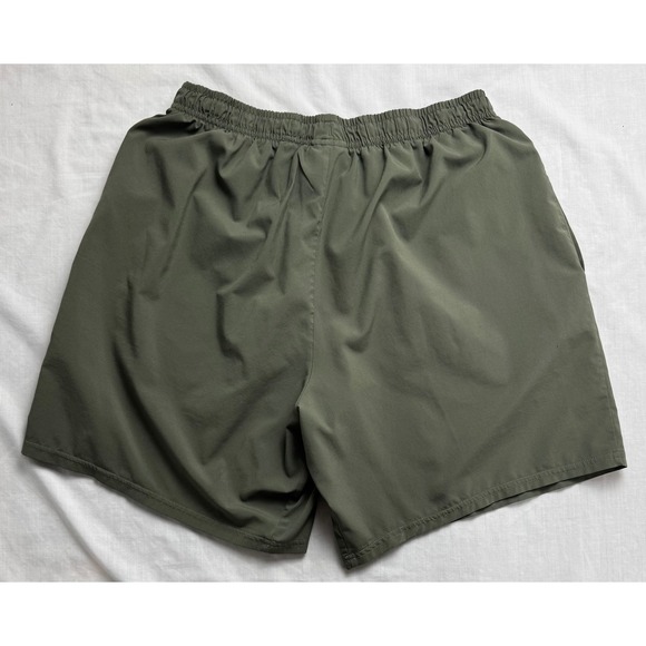 Gymshark Arrival Shorts Medium Olive Green 7 Inch Inseam - Picture 11 of 11